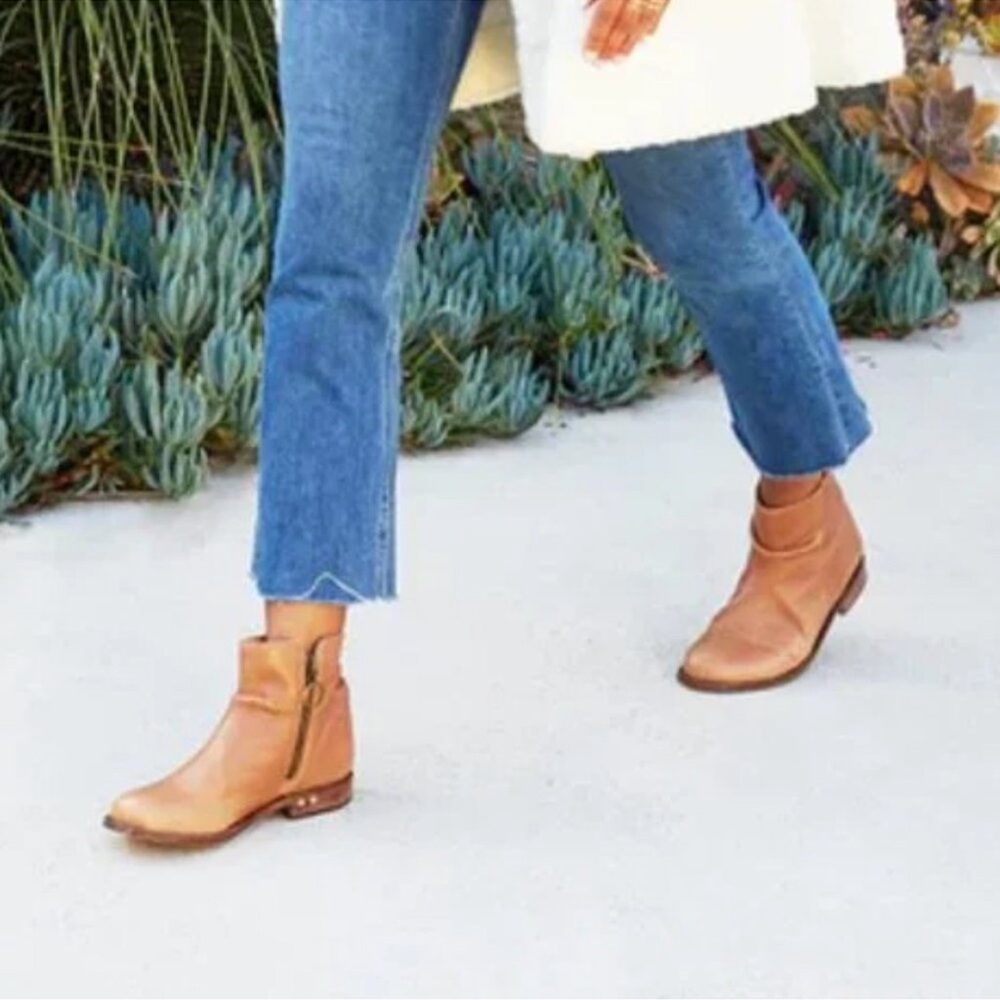 Beek Brown Ankle Booties